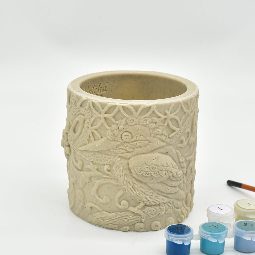 Kooky Kingfisher Pot