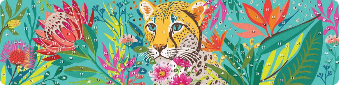 Wildflower Cheetah Pot